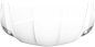 Preview: Motorhaubenaufkleber Skyline Saarland auf heller Motorhaube - Ansicht Farbauswahl