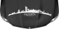 Preview: Motorhaubenaufkleber Skyline Sachsen auf dunkler Motorhaube - Ansicht Farbauswahl
