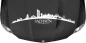 Preview: Motorhaubenaufkleber Skyline Sachsen auf dunkler Motorhaube - Ansicht Farbauswahl