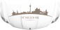 Preview: Düsseldorfer Skyline als Aufkleber für die Motorhaube