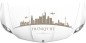Preview: Skyline von Frankfurt als Aufkleber für die Motorhaube