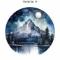 Preview: Nachtpanorama im Gebirge (in 3 Varianten erhältlich)