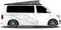 Preview: Reisemobil Aufkleber Topographische Karte
