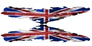 Preview: Wohnmobil Flagge Großbritannien | Set für beide Fahrzeugseiten