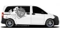 Preview: Auto Klebefolie Windrose Europa | Set für beide Fahrzeugseiten