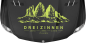 Preview: Wohnmobilaufkleber Drei Zinnen auf dunkler Motorhaube