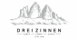 Preview: Wohnmobilaufkleber Drei Zinnen