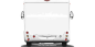 Preview: Wohnmobilaufkleber Skyline Ostfriesland auf hellem Wohnmobil - Ansicht Farbauswahl