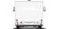 Preview: Wohnmobilaufkleber Skyline Saarland auf hellem Wohnmobil - Ansicht Farbauswahl