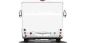Preview: Wohnmobilaufkleber Skyline Sachsen auf hellem Wohnmobil - Ansicht Farbauswahl