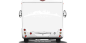 Preview: Wohnmobilaufkleber Skyline Sachsen-Anhalt auf hellem Wohnmobil - Ansicht Farbauswahl