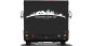Preview: Wohnmobilaufkleber Skyline Sachsen-Anhalt auf dunklem Wohnmobil - Ansicht Farbauswahl