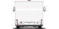 Preview: Wohnmobilaufkleber Skyline von Niedersachsen auf hellem Wohnmobil - Ansicht Farbauswahl