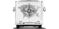 Preview: Wohnmobildekor Weltkarte mit Windrose Preview: Wohnmobildekor Weltkarte mit Windrose