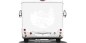 Preview: Wohnwagenaufkleber Gletscherbach in der Bergwelt auf hellem Heck - Ansicht Farbauswahl