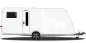 Preview: Wohnmobilaufkleber Brooklyn Bridge auf hellem Wohnwagen - Ansicht Farbauswahl