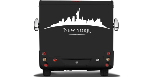 Preview: Wohnmobilsticker Skyline New York Preview: Wohnmobilsticker Skyline New York