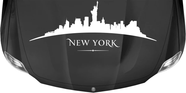 Wohnmobilsticker Skyline New York Wohnmobilsticker Skyline New York