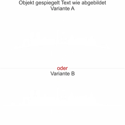 Wohnmobilfolie Skyline von Paris - Ansicht Ausrichtung mit Farbauswahl und Variante