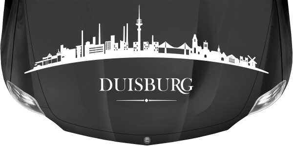 Preview: Wohnmobildekor Skyline Duisburg Preview: Wohnmobildekor Skyline Duisburg