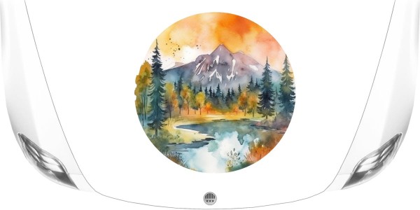 Preview: Sonnenuntergang im Gebirge (in 8 Varianten erhältlich) Preview: Sonnenuntergang im Gebirge (in 8 Varianten erhältlich)