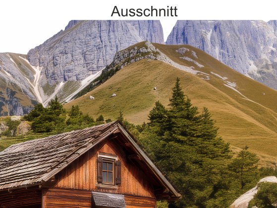 Reisemobil Aufkleber Bergsee | Set für beide Fahrzeugseiten