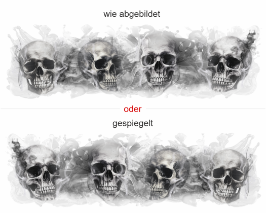 Preview: Aufkleber Auto Totenschädel Gothic Preview: Aufkleber Auto Totenschädel Gothic
