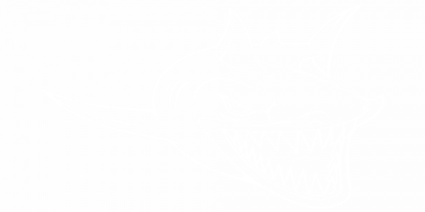 Preview: Autoaufkleber Gefährlicher Hai | Set für beide Fahrzeugseiten