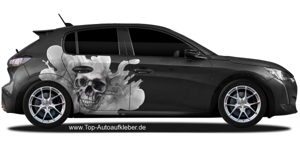 Preview: Camperaufkleber Totenschädel Splash | Set für beide Fahrzeugseiten Preview: Camperaufkleber Totenschädel Splash | Set für beide Fahrzeugseiten