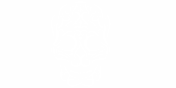 Motorhaubendekor Totenkopf Tribal