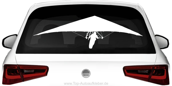Aufkleber Drachenflieger Autoheck