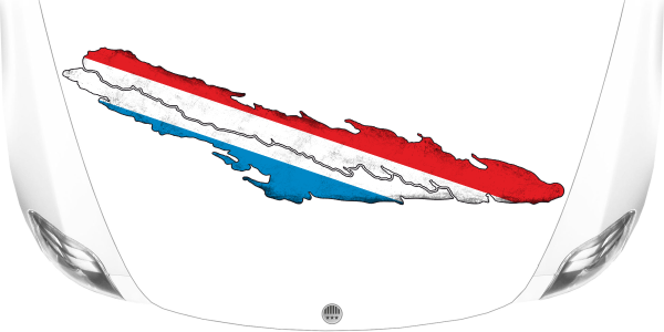 Preview: Aufkleber Fahne Luxemburg Preview: Aufkleber Fahne Luxemburg