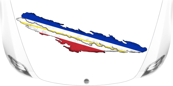 Preview: Aufkleber Fahne von Mecklenburg-Vorpommern Preview: Aufkleber Fahne von Mecklenburg-Vorpommern