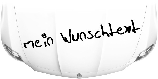 Autoaufkleber Wunschtext | 12