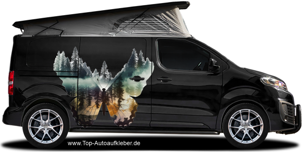 Preview: Aufkleber Naturdesign Schmetterling | Set für beide Fahrzeugseiten Preview: Aufkleber Naturdesign Schmetterling | Set für beide Fahrzeugseiten