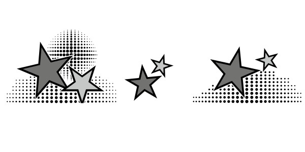 Preview: Autoaufkleber Pop Art | Set für beide Fahrzeugseiten