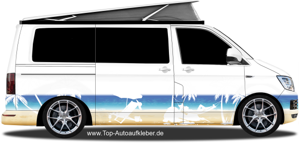 Preview: Aufkleber Sommerfeeling | Set für beide Fahrzeugseiten Preview: Aufkleber Sommerfeeling | Set für beide Fahrzeugseiten