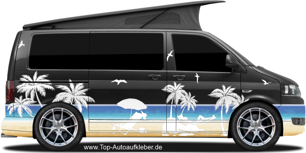 Preview: Aufkleber Sommerfeeling | Set für beide Fahrzeugseiten Preview: Aufkleber Sommerfeeling | Set für beide Fahrzeugseiten