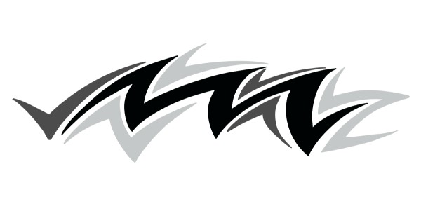 Preview: Autoaufkleber Tribal Car Dekor | Set für beide Fahrzeugseiten