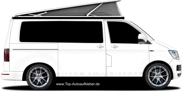 Preview: Aufkleber Wunschtext 15 | Set für beide Fahrzeugseiten