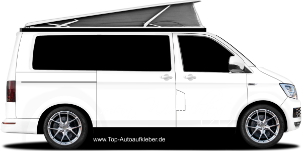 Preview: Aufkleber Wunschtext 2 | Set für beide Fahrzeugseiten