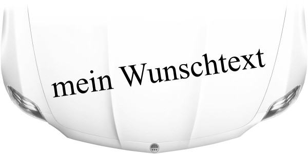 Autoaufkleber Wunschtext | 20