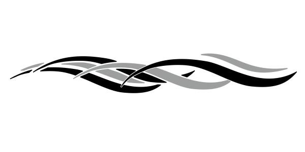 Seitenaufkleber Tribal | Set für beide Fahrzeugseiten