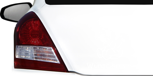 Lustiger Babyaufkleber fürs Auto