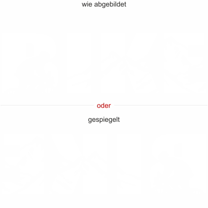 Autoaufkleber Bike