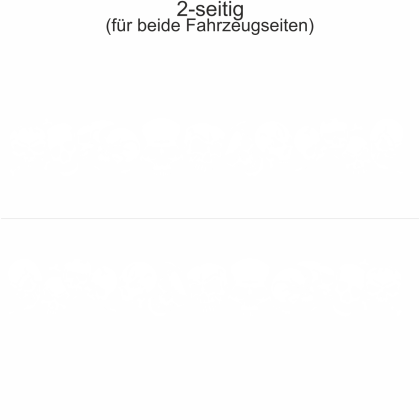 Preview: Autoaufkleber Böse Totenschädel | Set für beide Fahrzeugseiten