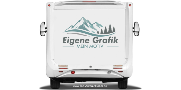 Preview: Autoaufkleber Eigenes Motiv mehrfarbig