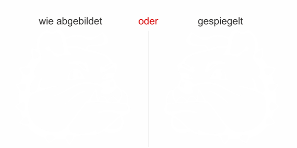 Preview: Autoaufkleber Englische Bulldogge