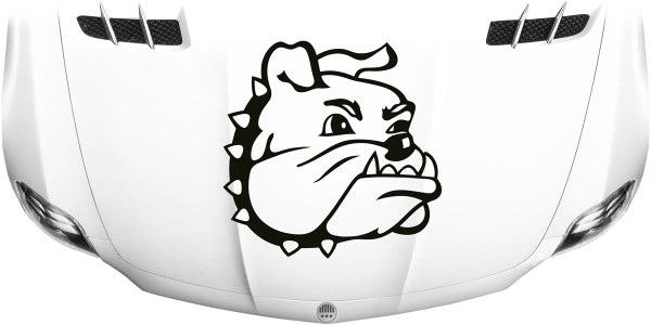 Preview: Autoaufkleber Englische Bulldogge