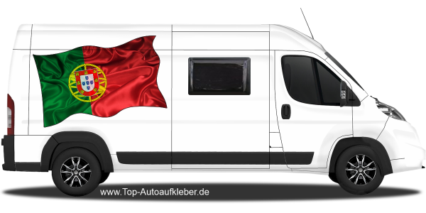 Preview: Autoaufkleber Fahne Portugals | Set für beide Fahrzeugseiten Preview: Autoaufkleber Fahne Portugals | Set für beide Fahrzeugseiten